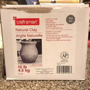 Craftsmart Natural Clay 10lbs Unopened